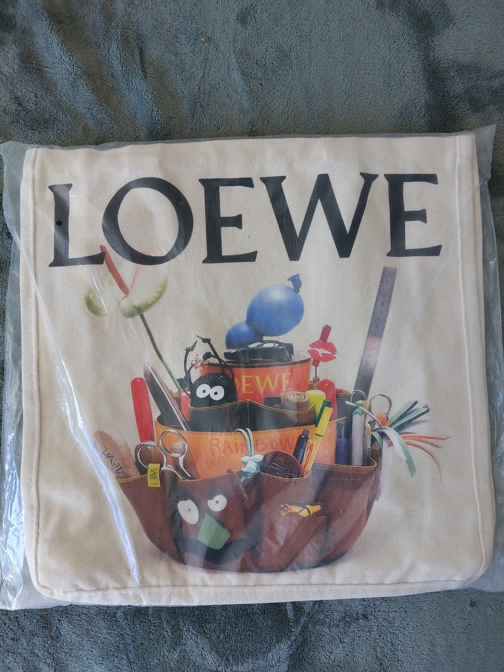 New Loewe Crafted World Exhibition Gift Tote Bag Limited